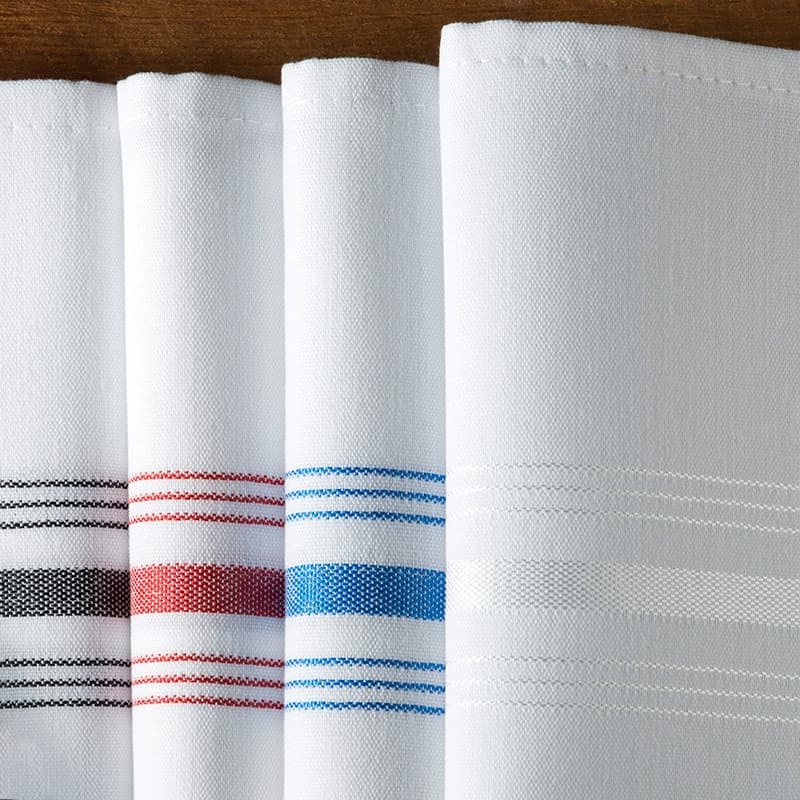 Signature Stripe Bistro Napkins 18”x22” by Milliken