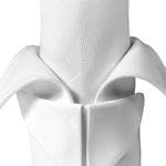 Dinner Napkins 22”x22” 100% Egyptian Cotton White with Border
