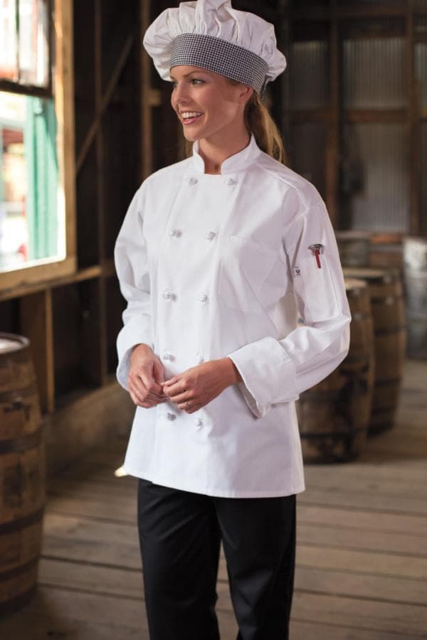 Classic Knot Chef Coat (Cotton) by Uncommon Threads