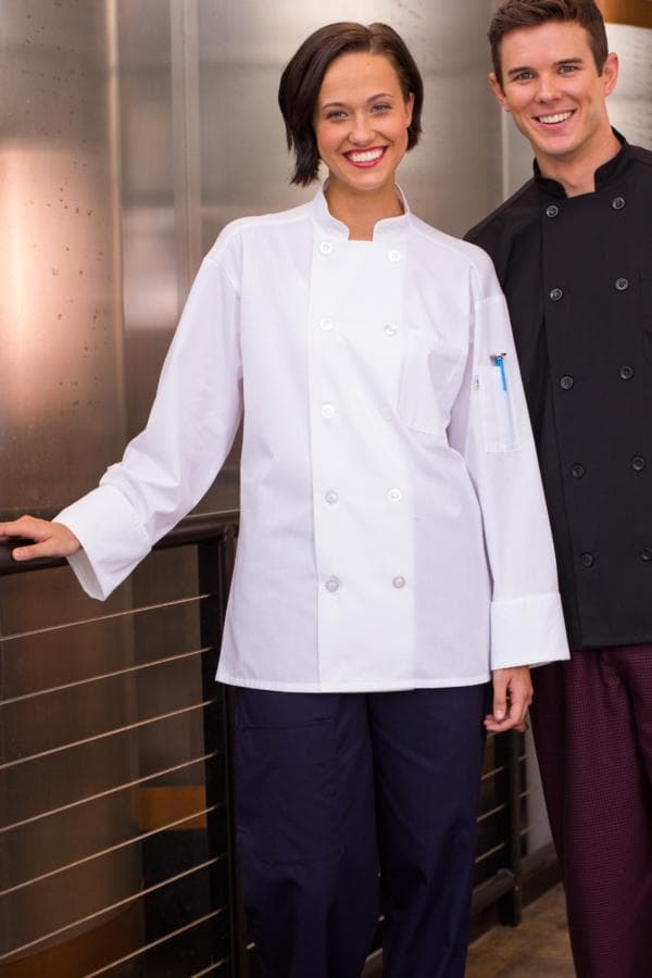 Classic Poplin Chef Coat by Uncommon Threads