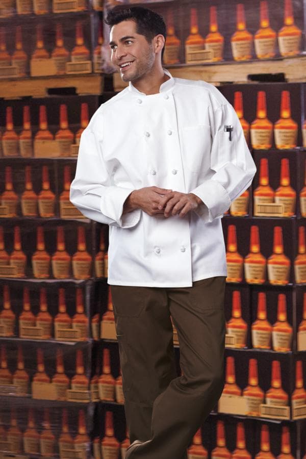 Classic Knot Chef Coat (with Mesh) by Uncommon Threads