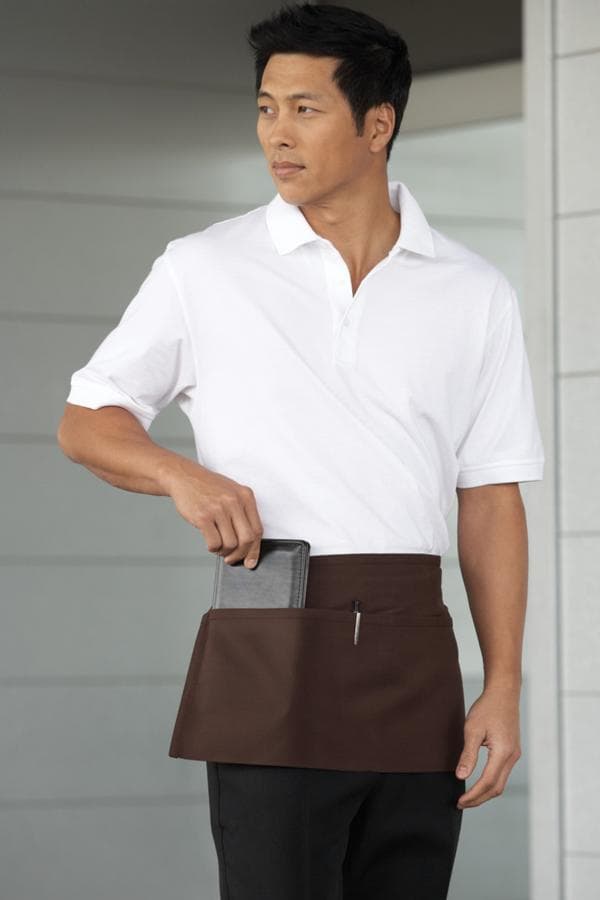 Waist Aprons 23"W x 11"L with 2 Lower Center Pockets
