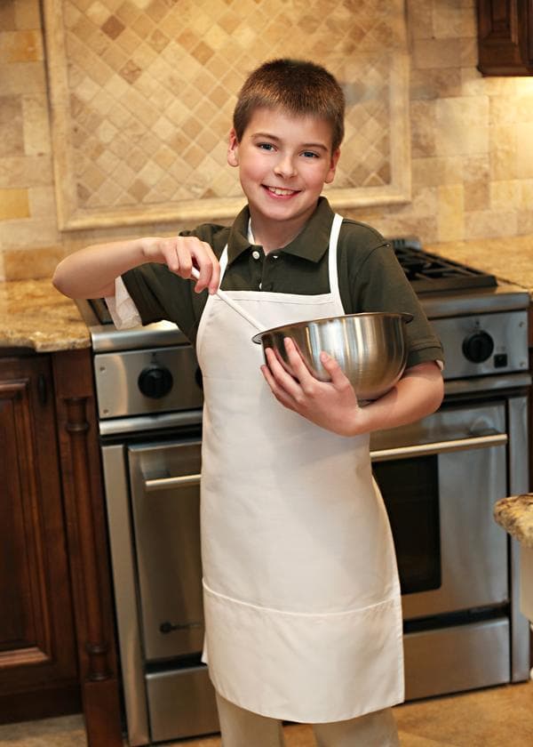 Kids Aprons 20"W x 25"L (Youth Size) with 2 Lower Pockets
