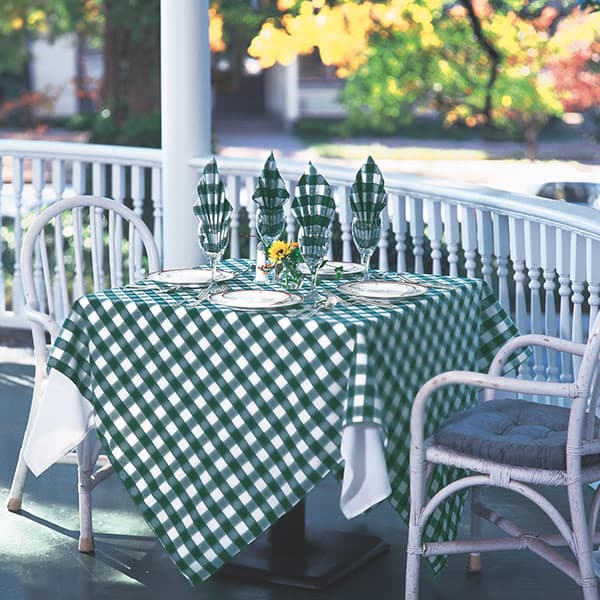 Checkpoint Tablecloths 52”x114” Rectangle by Milliken