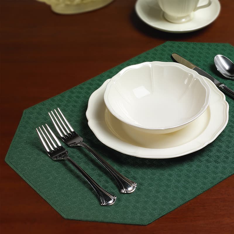 Lattice Placemats 12”x17” Mitered by Milliken