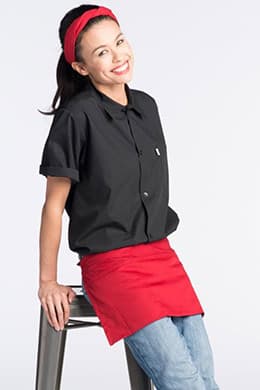 Waist Aprons 23"W x 11"L with 3 Lower Pockets