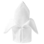 Dinner Napkins 22”x22” 100% Egyptian Cotton White 